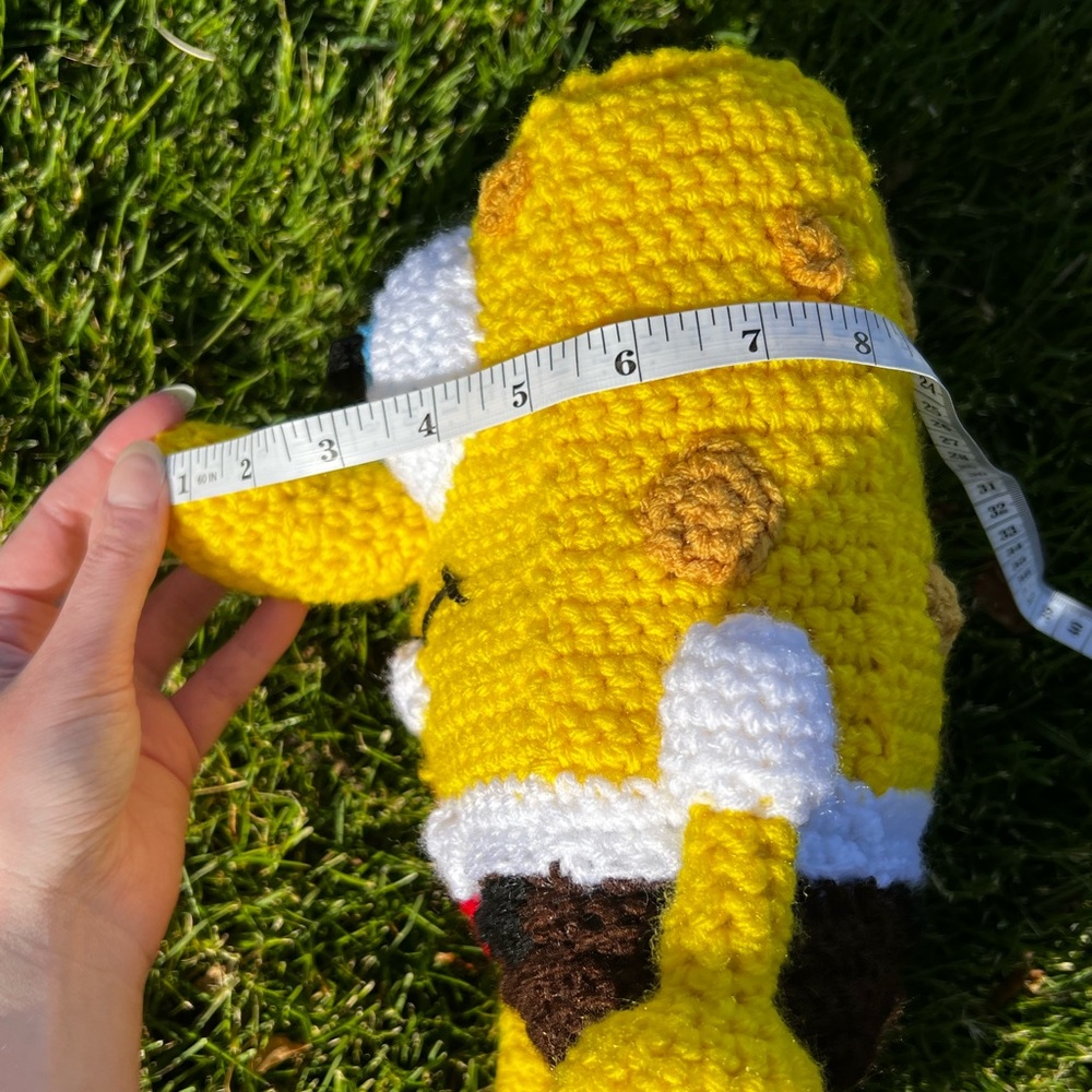 Hand Crocheted SpongeBob SquarePants Stuffed Animal Plushie! - Picture 14 of 17